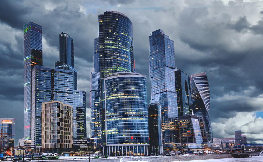 Moscow City Megalopolis Russia Street Architecture Moscow City Megalopolis Russia Street Architecture