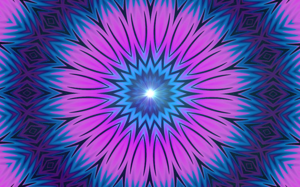 Kaleidoscope Star Background Kaleidoscope Star Background