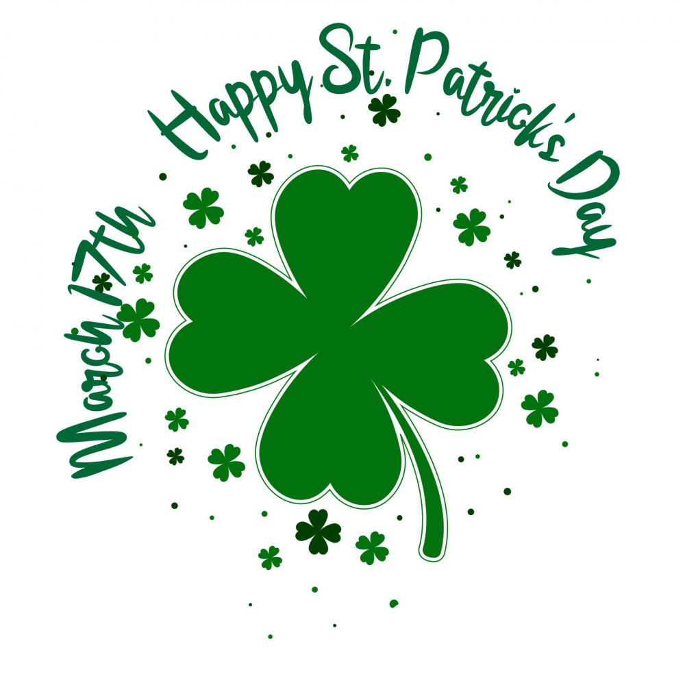 St. Patrick's Day Art Background St. Patrick's Day Art Background
