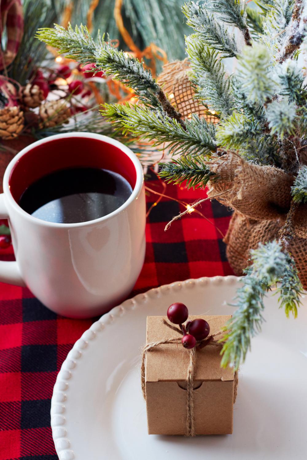 christmas gift box coffee festive christmas gift box coffee festive