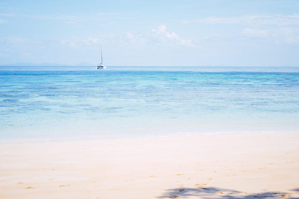 A sandy beach in Thailand A sandy beach in Thailand