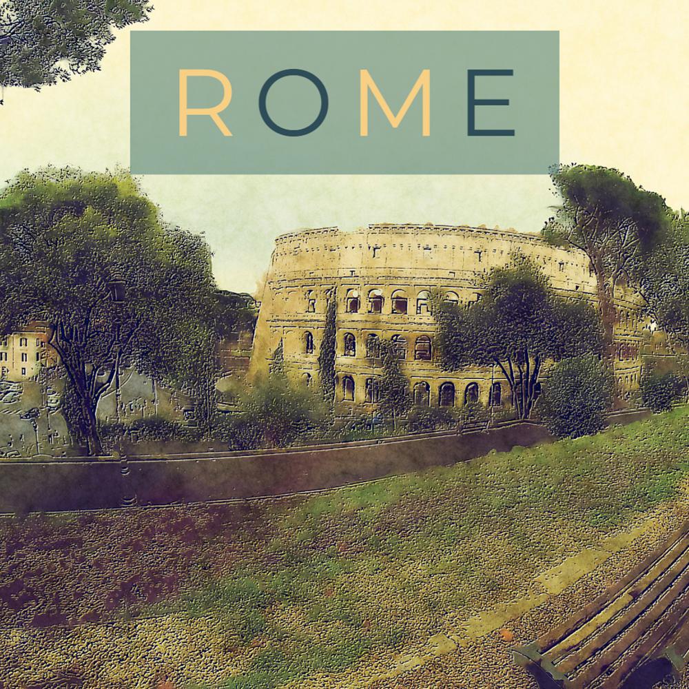 Rome Travel Poster Rome Travel Poster