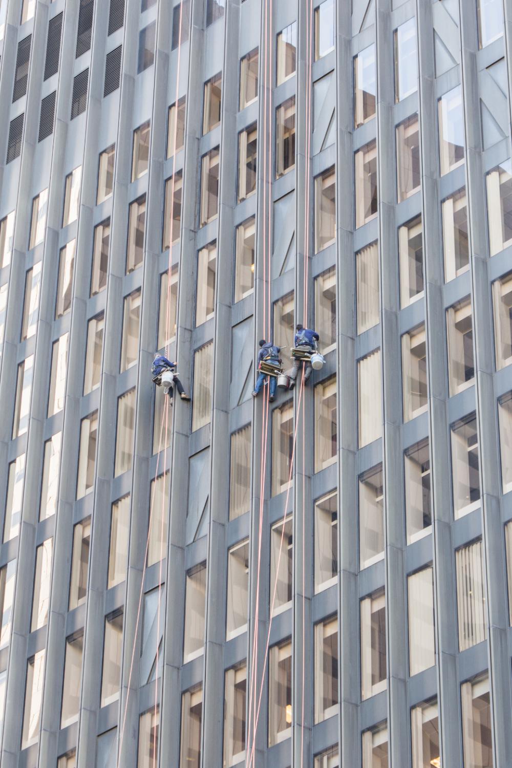 window washers work height city window washers work height city