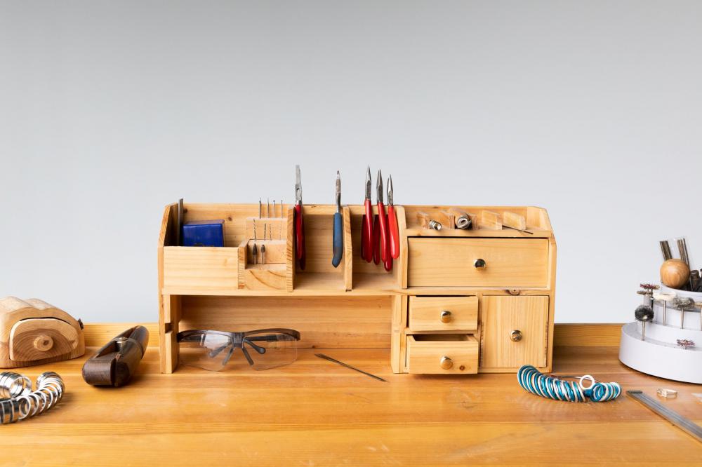 Neatly Kept Jewelers Desk Photo Neatly Kept Jewelers Desk Photo