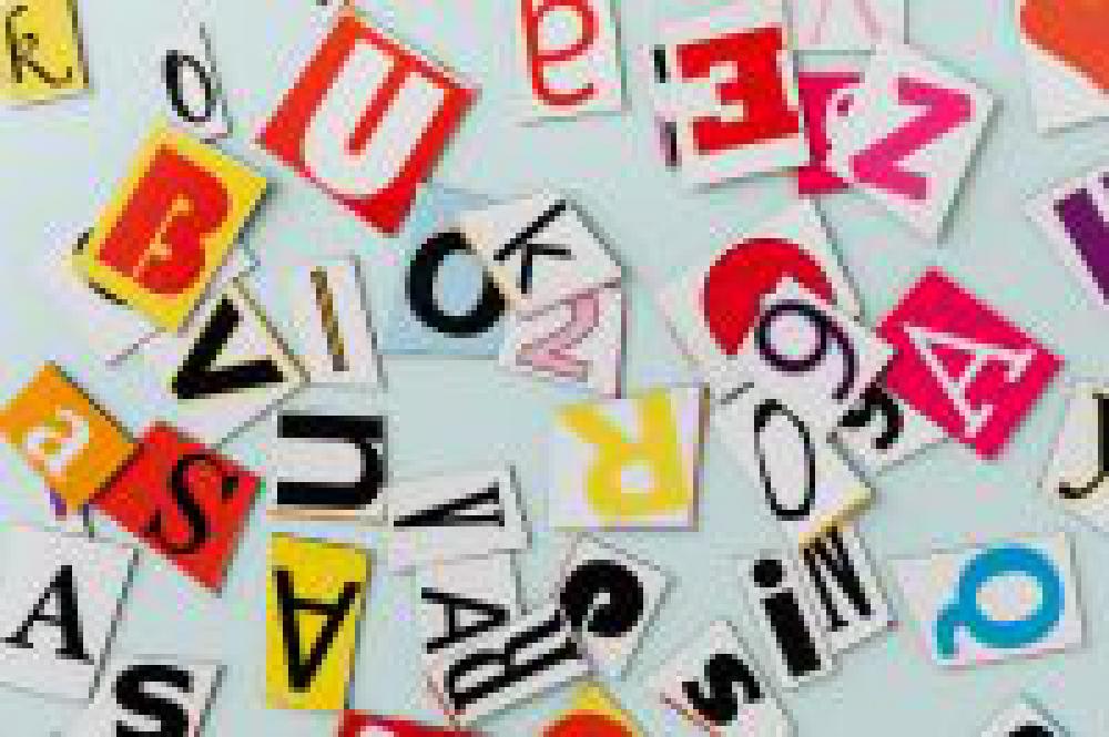 Colorful alphabet letters Colorful alphabet letters