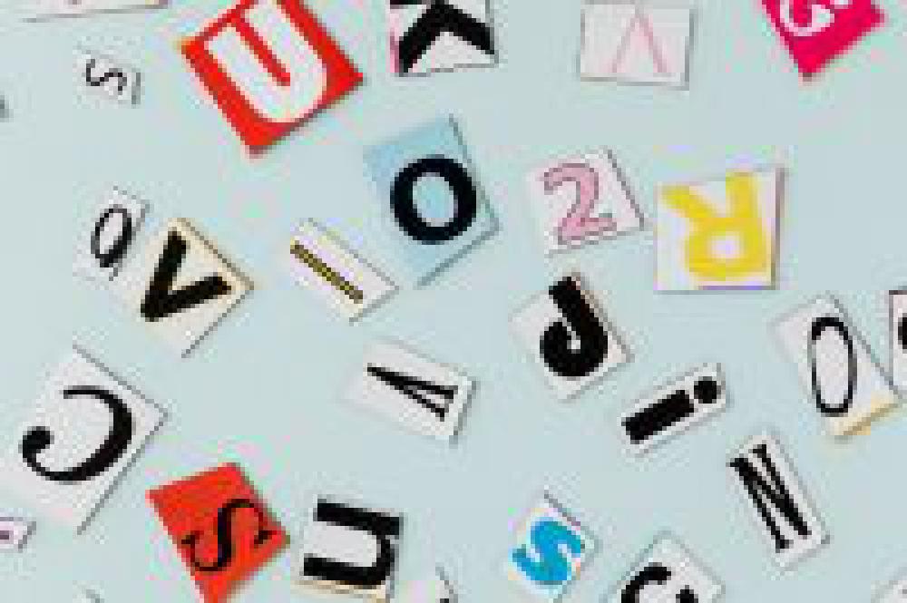 Colorful alphabet letters Colorful alphabet letters