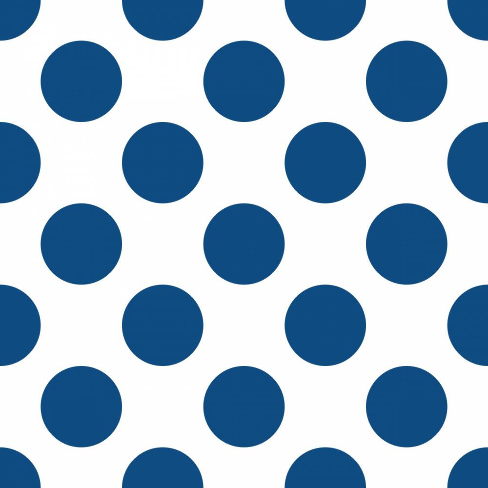 Polka Dots Blue White Polka Dots Blue White