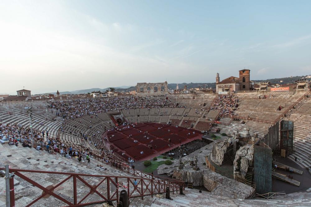 Italian Amphitheater Photo Italian Amphitheater Photo