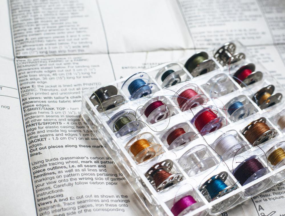 Sewing Thread And Pattern Photo Sewing Thread And Pattern Photo
