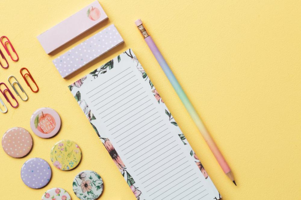 Notepad Paper Pencil Notepad Paper Pencil