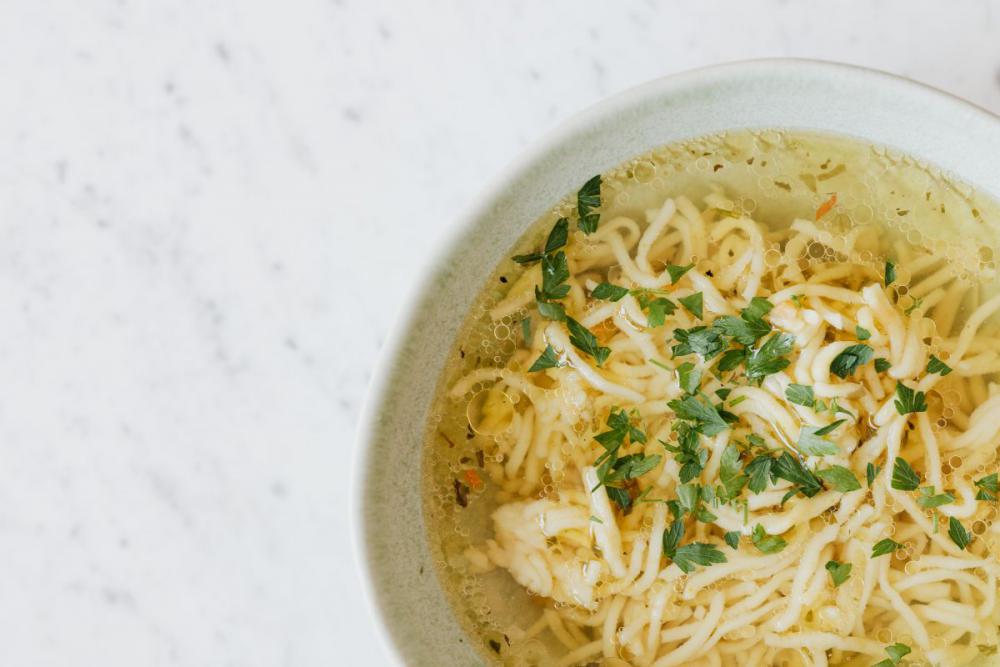 Polish traditional chicken soup Polish traditional chicken soup