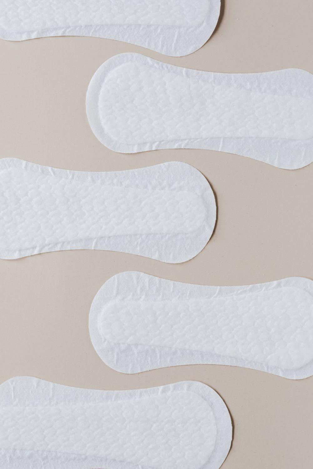 Women's hygiene products - sanitary pads and tampon Women's hygiene products - sanitary pads and tampon