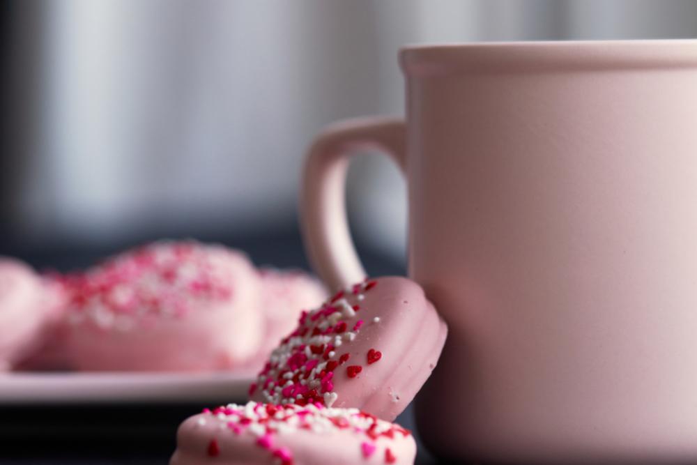cookies coffee cup mug snack cookies coffee cup mug snack