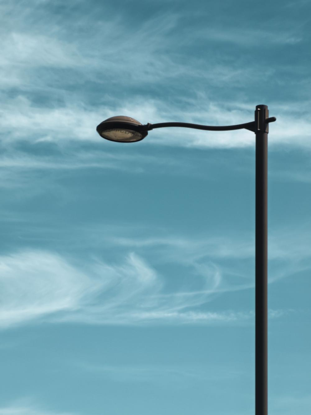 street lamp post sky light street lamp post sky light