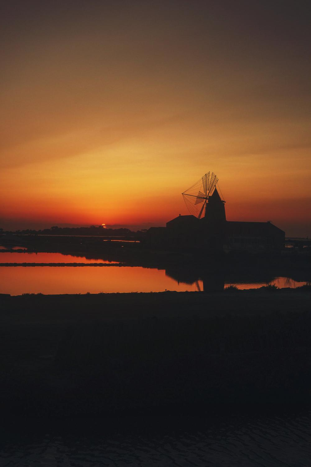 Old Mill At Sunset Photo Old Mill At Sunset Photo