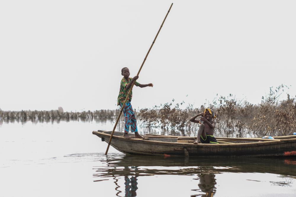 landscape, river, lake, lakeside town, environment, nature, ecosystem, fishing, children, smile, facial expression, net, fishers, sail, people, kids landscape, river, lake, lakeside town, environment, nature, ecosystem, fishing, children, smile, facial expression, net, fishers, sail, people, kids