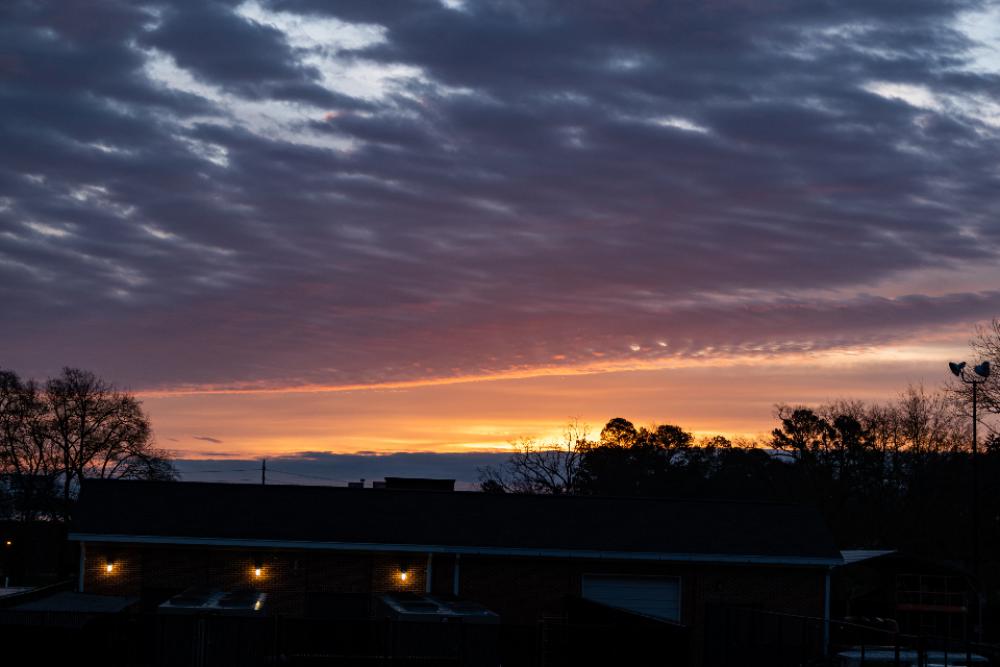 rural sunrise sky clouds trees rural sunrise sky clouds trees