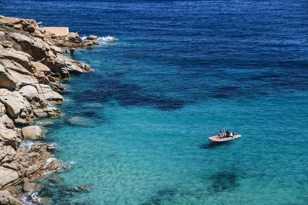 Fishing In Shallow Blue Waters Photo Fishing In Shallow Blue Waters Photo