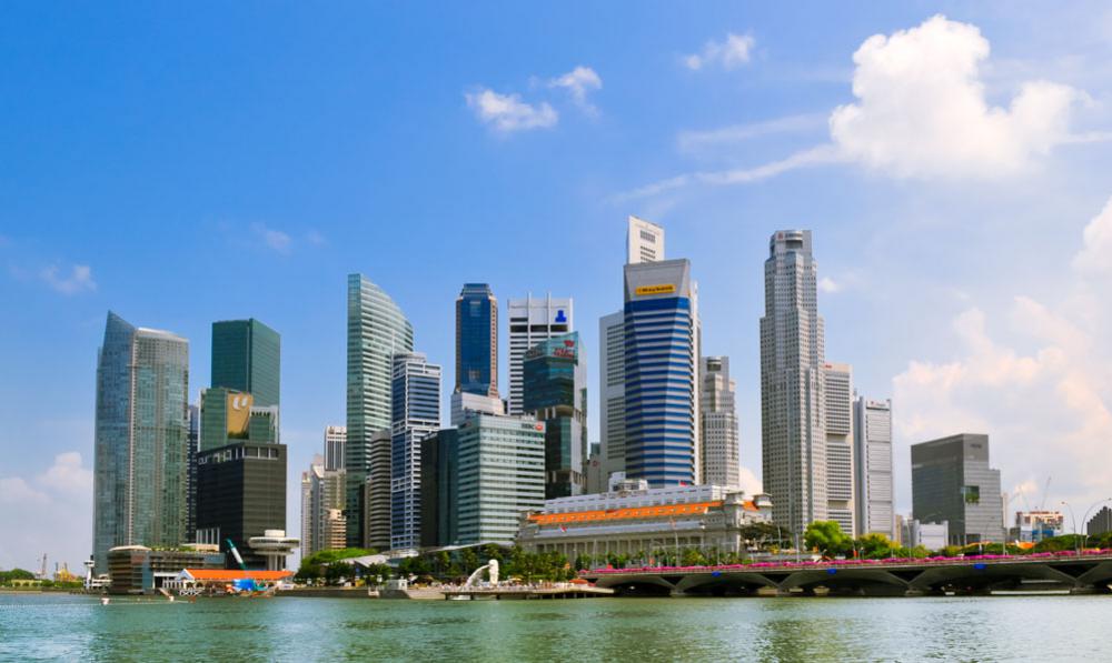 Singapore City Skyline Singapore City Skyline
