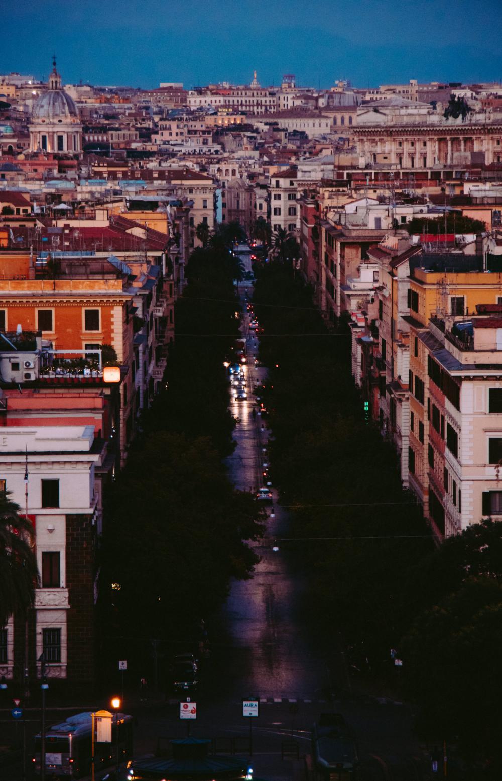 Sunset Looms Over Vatican City Photo Sunset Looms Over Vatican City Photo