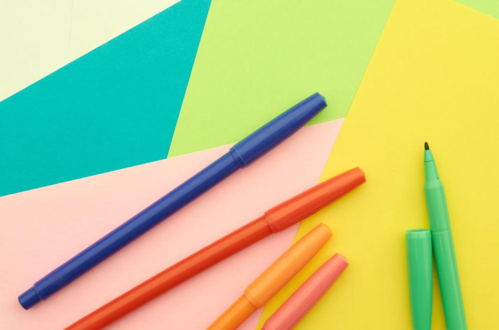 Colorful Art Flat lay Free Photo Colorful Art Flat lay Free Photo