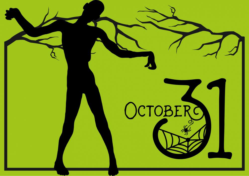Zombie Silhouette Zombie Silhouette