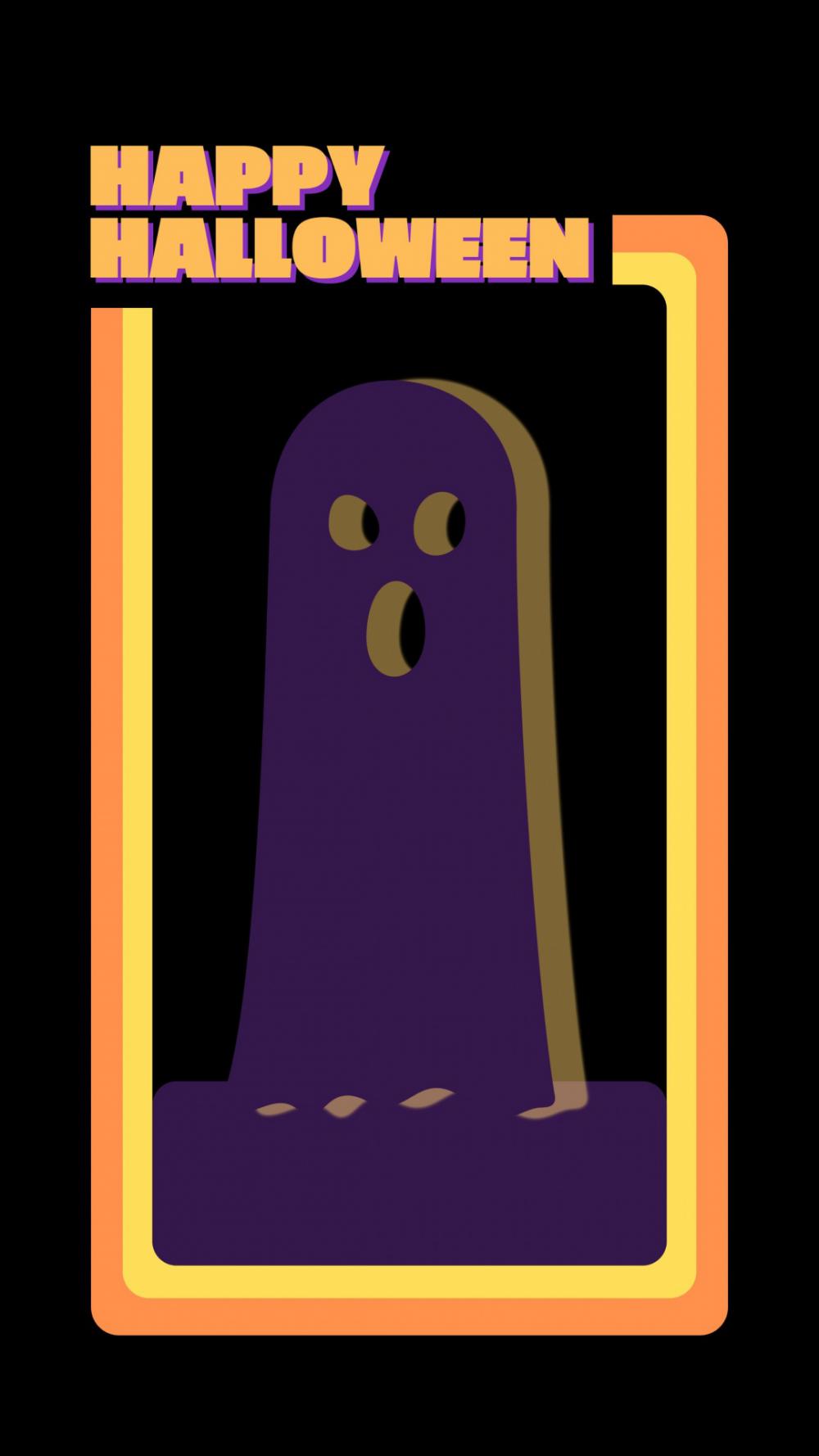 Halloween Greeting Vertical Halloween Greeting Vertical