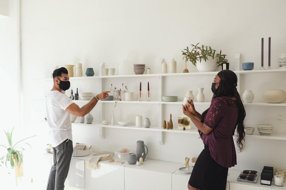Couple Find The Perfect Product Photo Couple Find The Perfect Product Photo