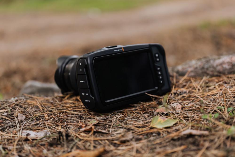 Blackmagic Pocket Cinema Camera 4K with Panasonic Lumix 12-35mm f/2.8 Blackmagic Pocket Cinema Camera 4K with Panasonic Lumix 12-35mm f/2.8