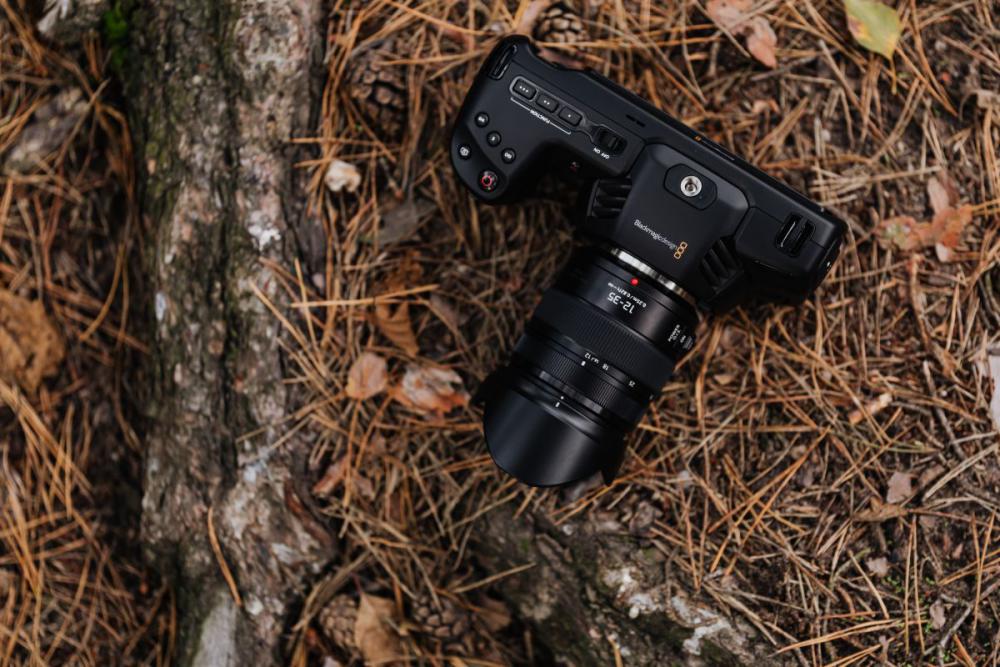 Blackmagic Pocket Cinema Camera 4K with Panasonic Lumix 12-35mm f/2.8 Blackmagic Pocket Cinema Camera 4K with Panasonic Lumix 12-35mm f/2.8