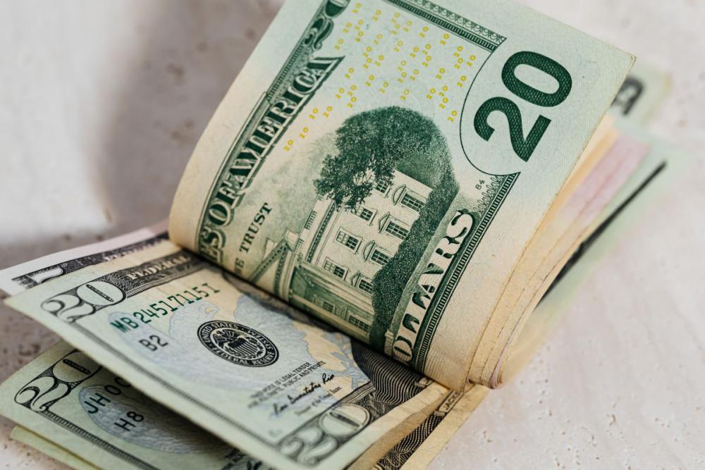 Calculator with US dollars Calculator with US dollars