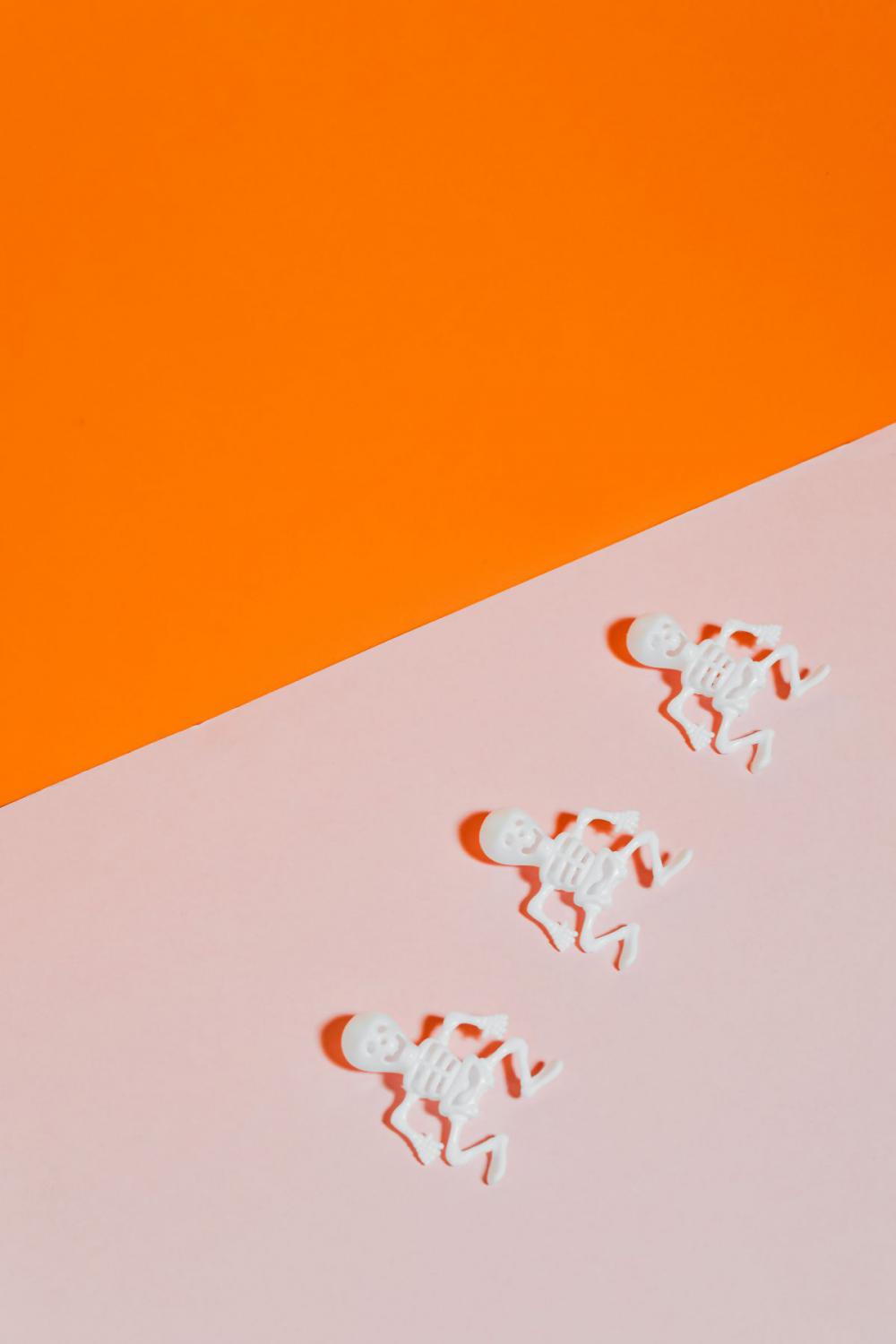 Halloween objects with negative space Halloween objects with negative space