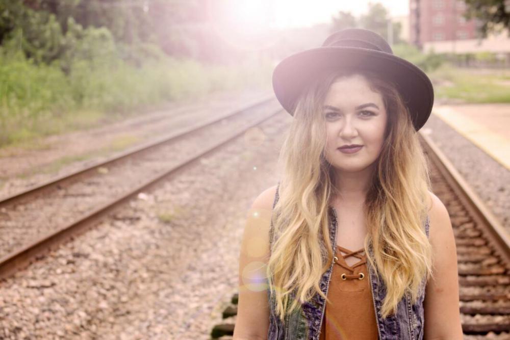 Person Train Tracks Free Photo Person Train Tracks Free Photo