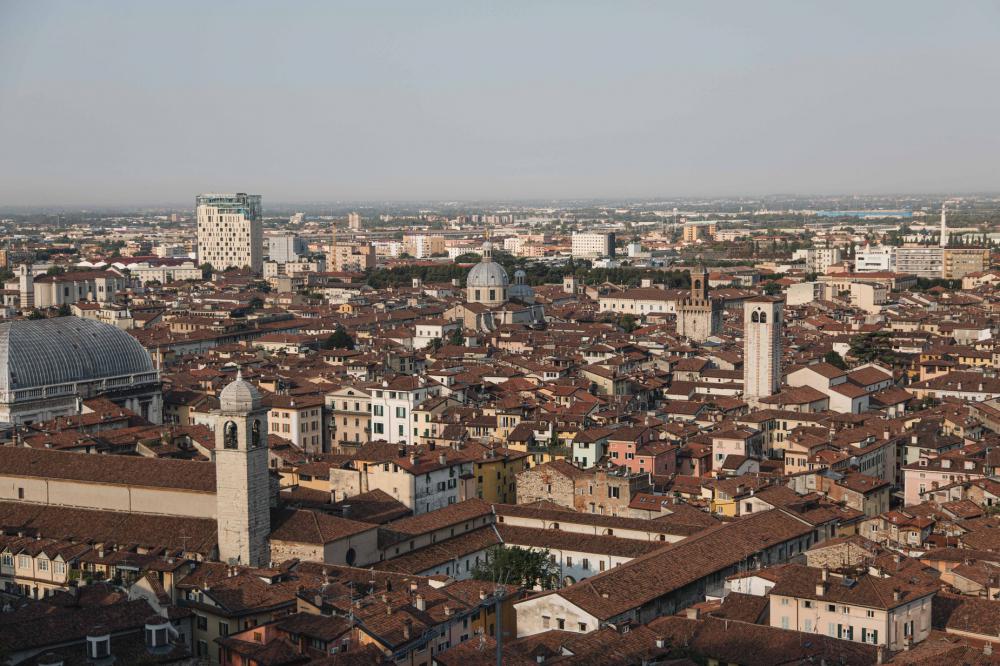 Roofs Tops Overlooking A Packed City Photo Roofs Tops Overlooking A Packed City Photo