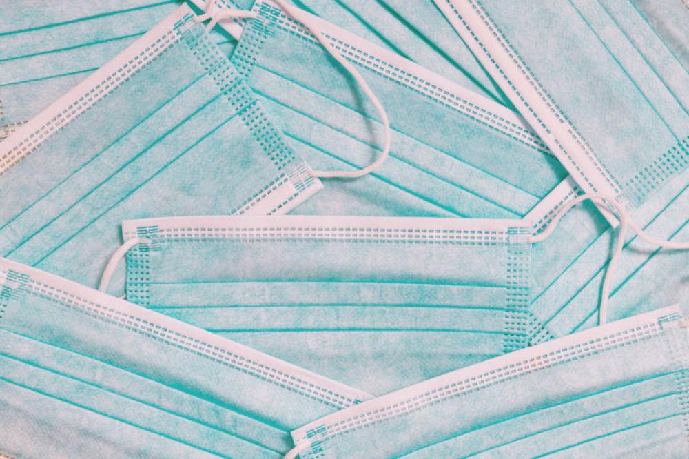 Many drapes for protection against coronavirus Many drapes for protection against coronavirus