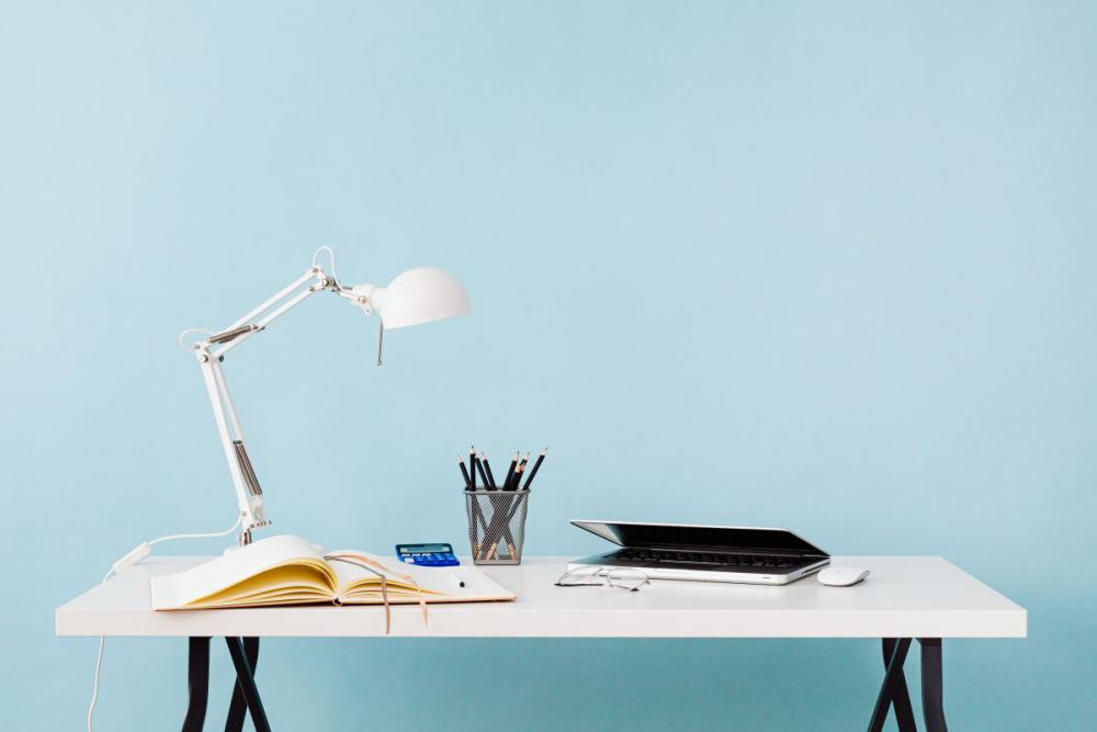 2021 planner on a desk 2021 planner on a desk