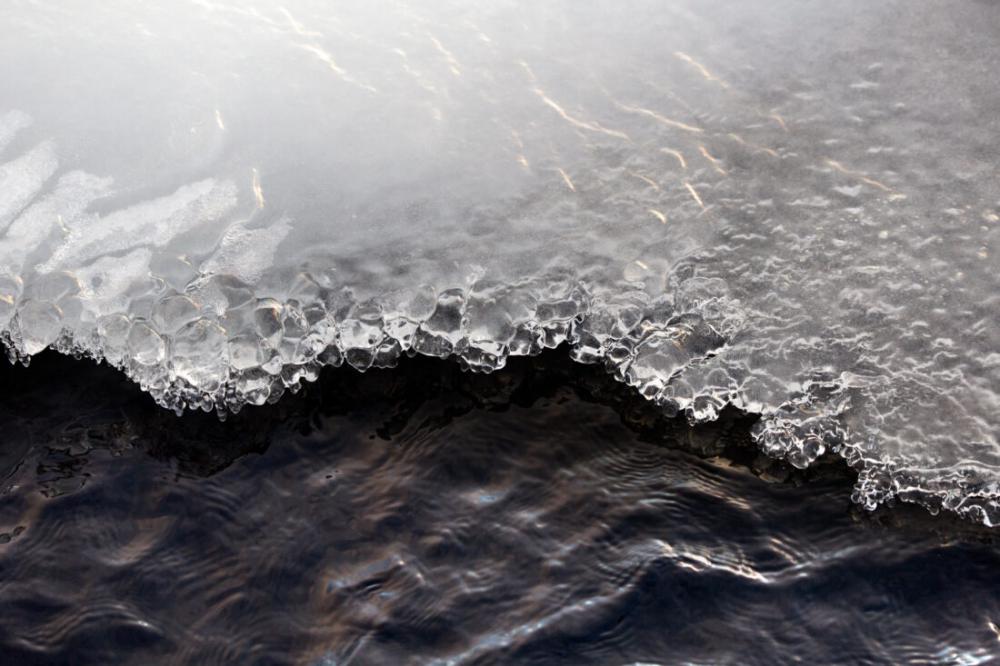 Ice Winter River Ice Winter River