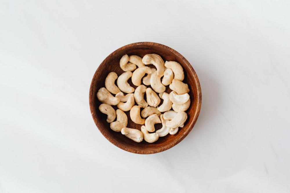 Cashew nuts in bowl Cashew nuts in bowl