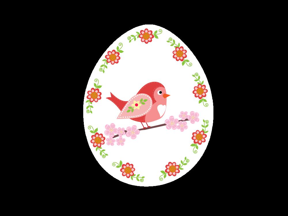 Easter Egg With A Bird Easter Egg With A Bird