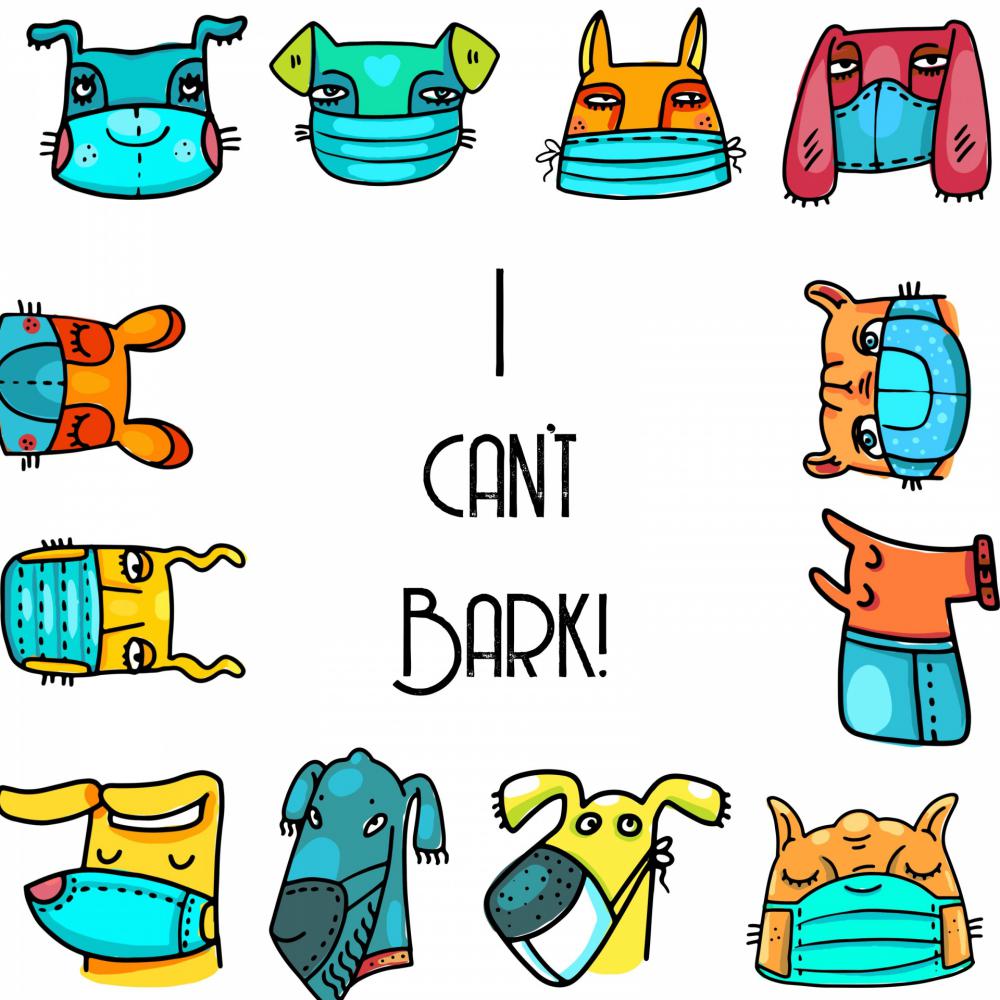 Dogs With Masks Due To Covid Dogs With Masks Due To Covid