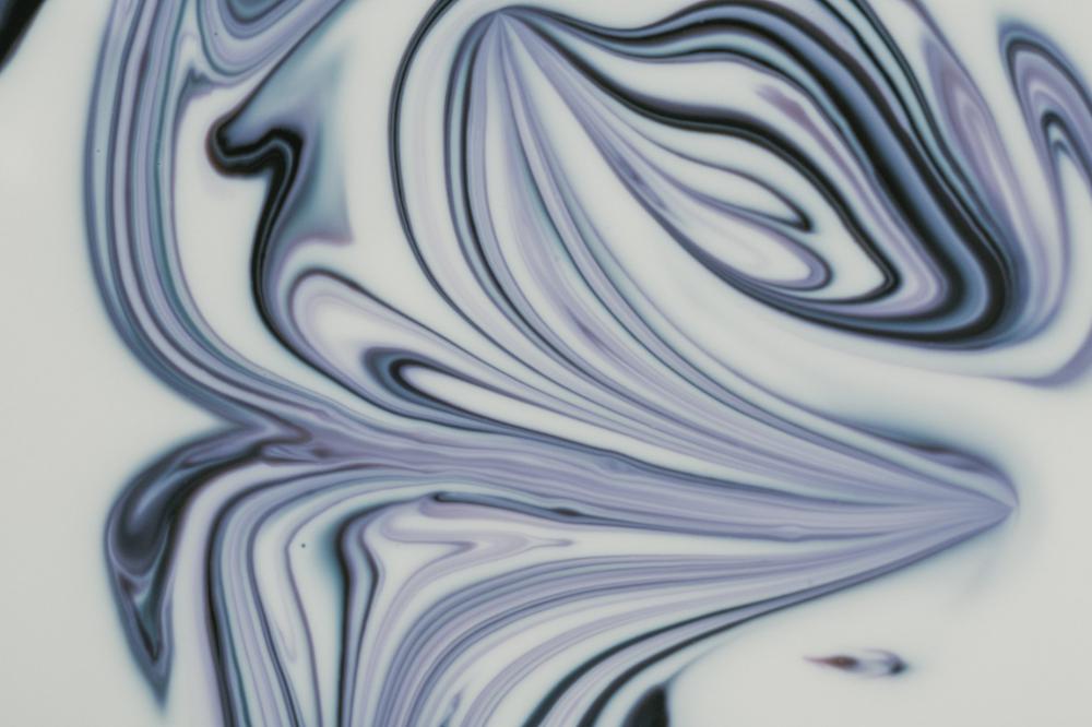 Abstract Image Of Purple And Blue Marbling Color Photo Abstract Image Of Purple And Blue Marbling Color Photo