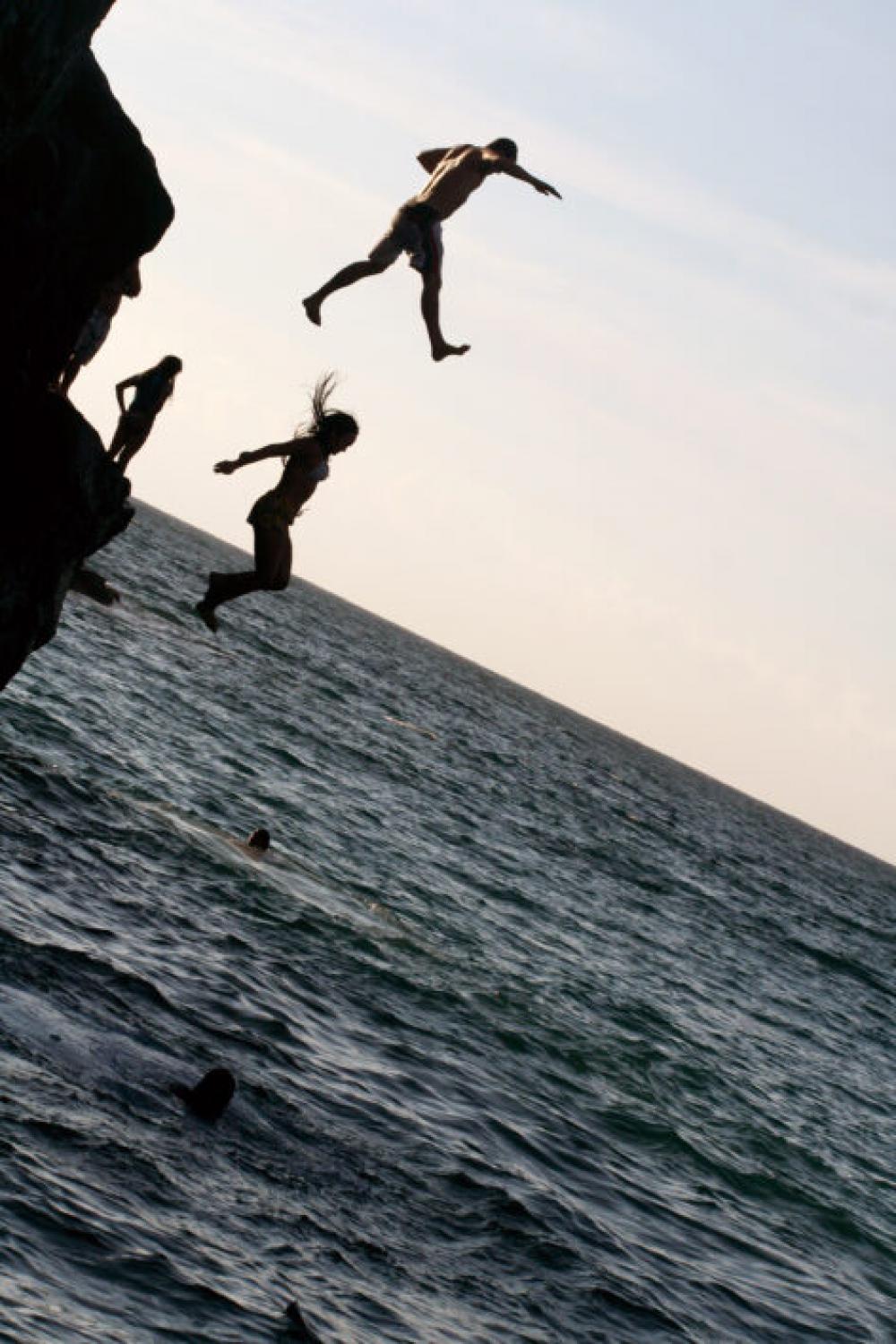 Person Diving Water Free Photo Person Diving Water Free Photo