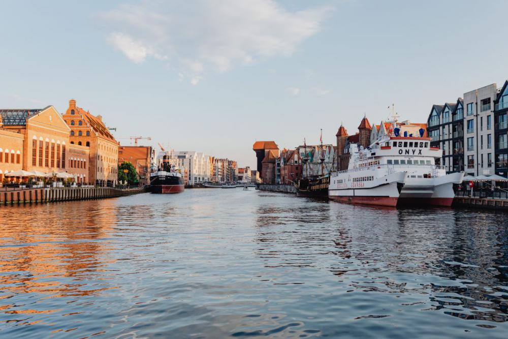 Beautiful architecture of the old town in Gdansk - Poland Beautiful architecture of the old town in Gdansk - Poland