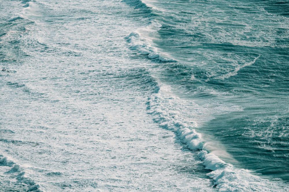 The Rough Wavy Waters Of The Ocean Photo The Rough Wavy Waters Of The Ocean Photo