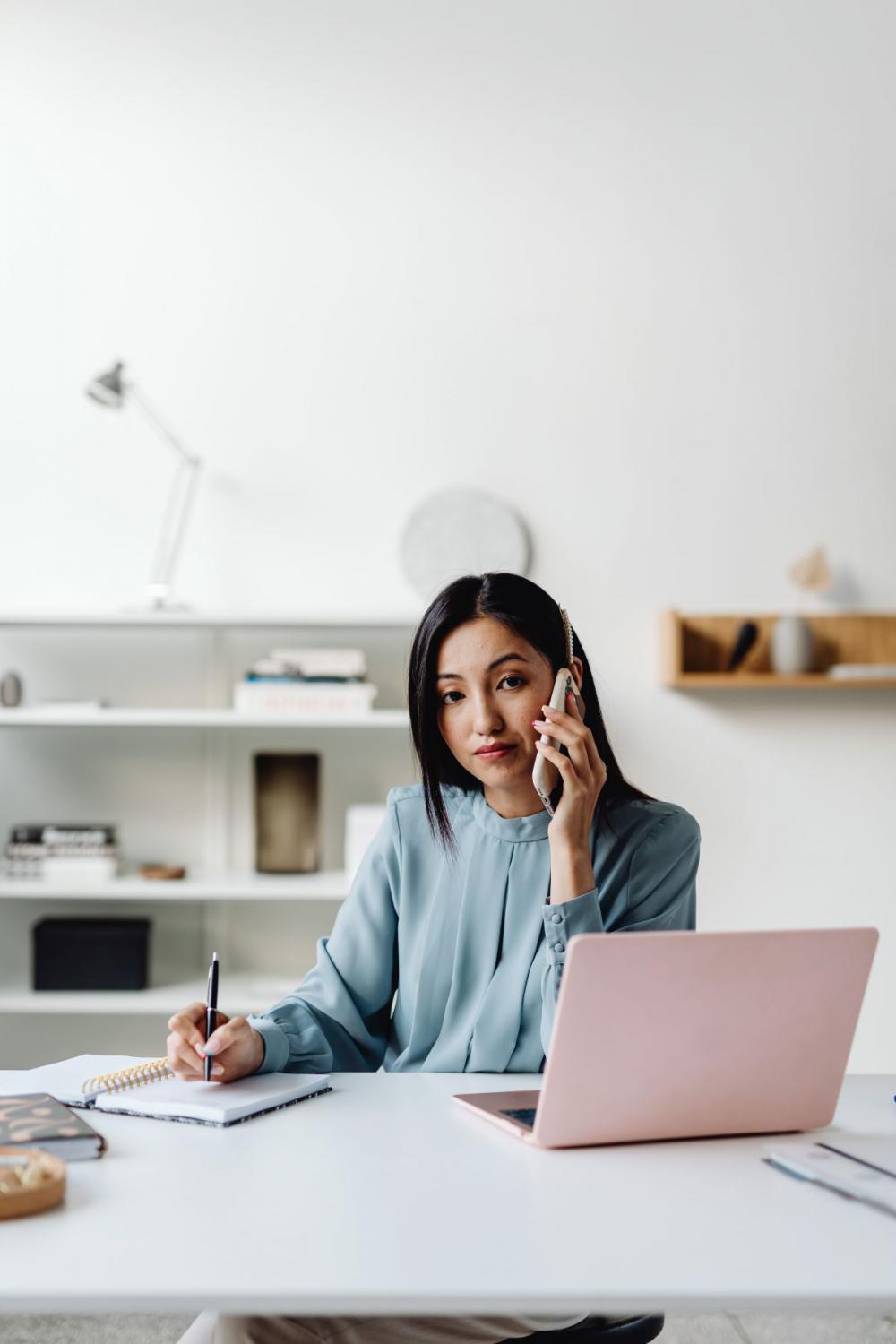 Young Asian Woman At Office Young Asian Woman At Office