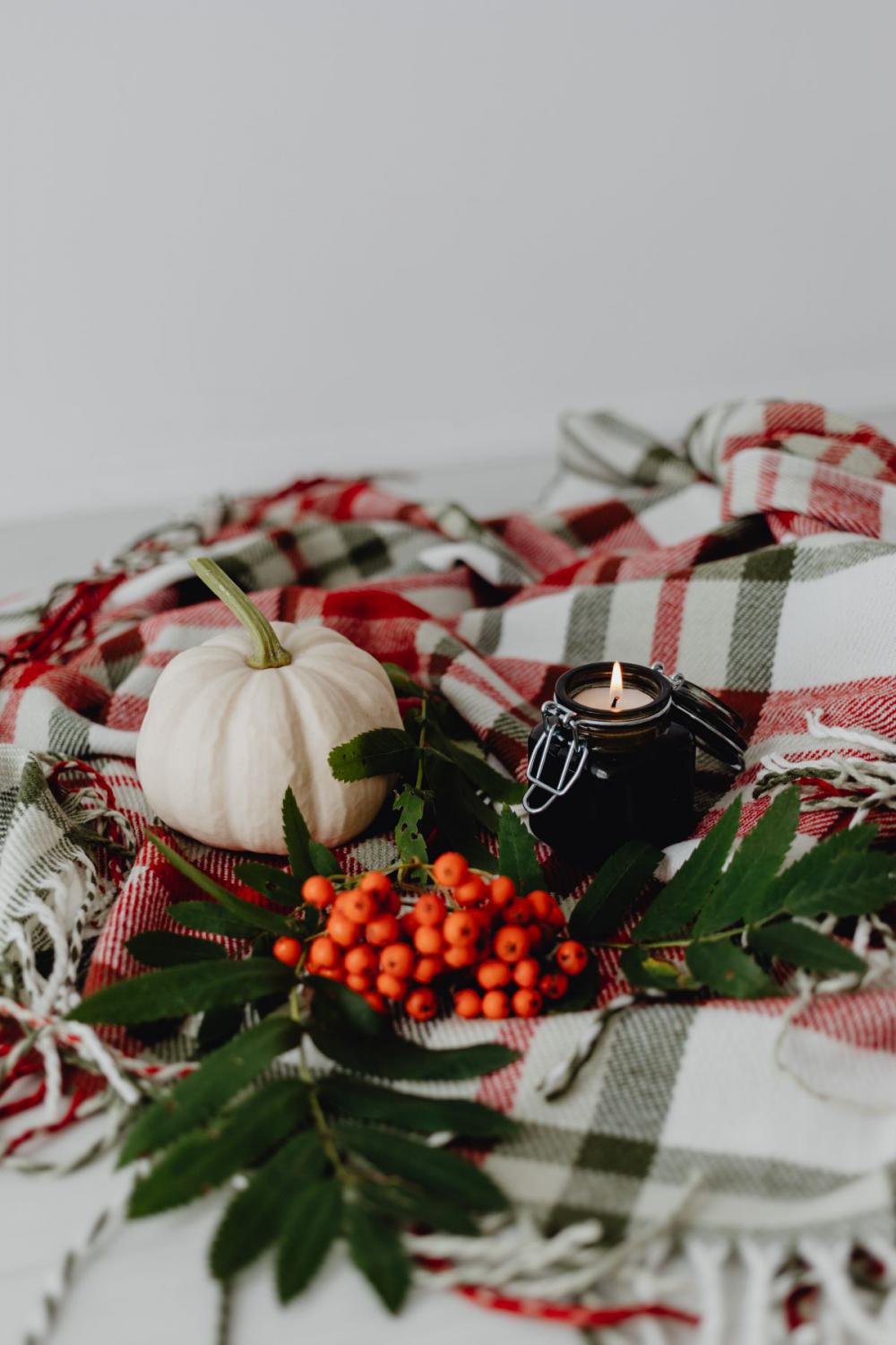 Bright autumn backgrounds - pumpkins - flowers - candle Bright autumn backgrounds - pumpkins - flowers - candle
