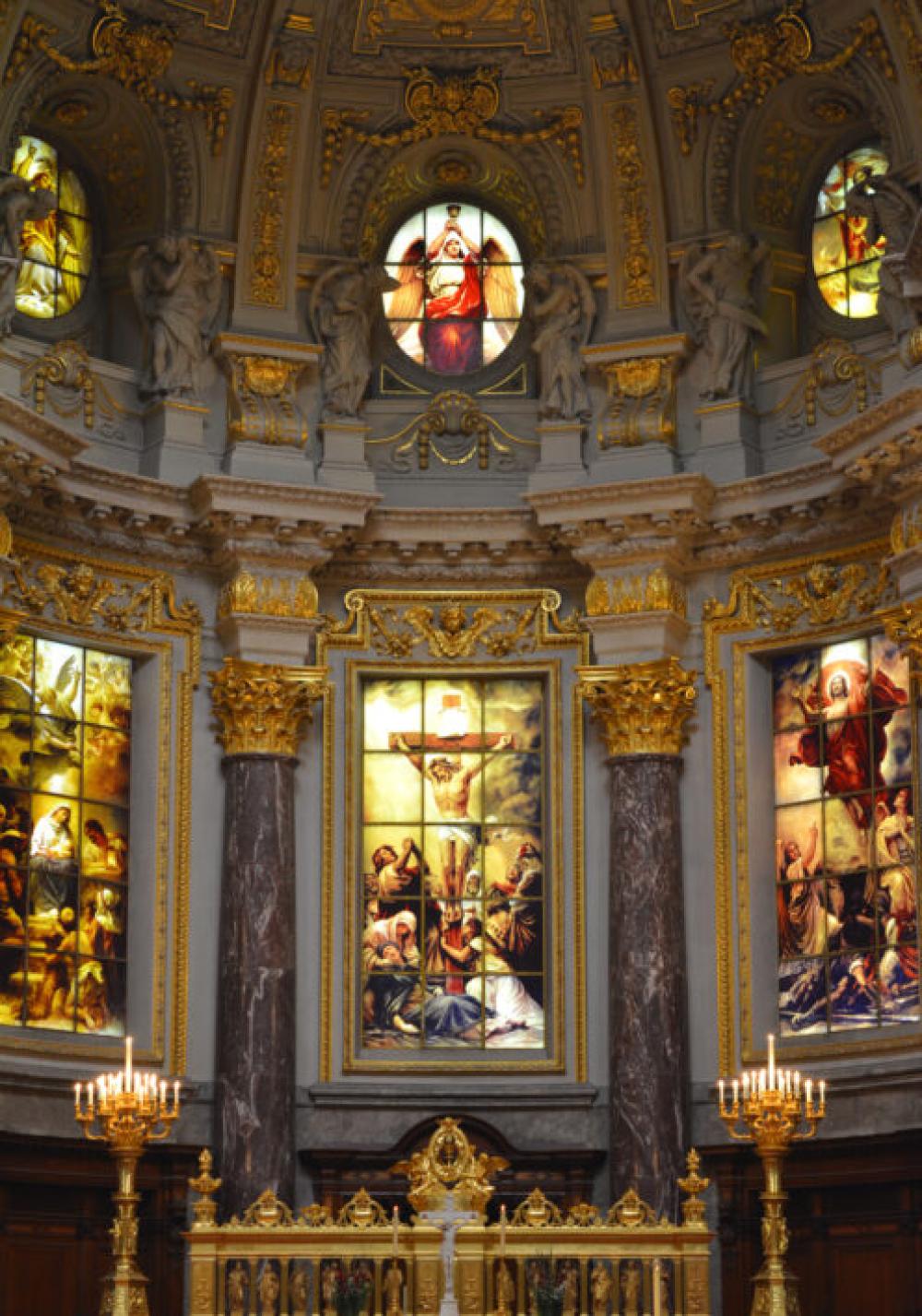 Church Interior Architecture No Cost Stock Image Church Interior Architecture No Cost Stock Image