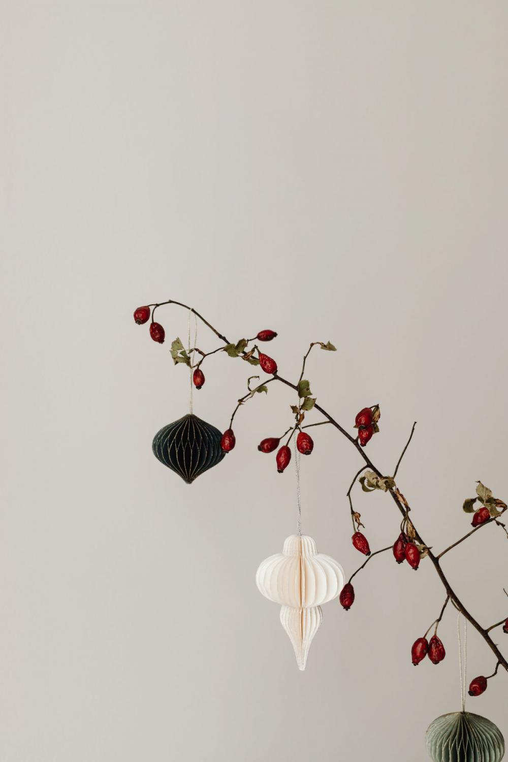 Christmas decorations in neutral aesthetics Christmas decorations in neutral aesthetics
