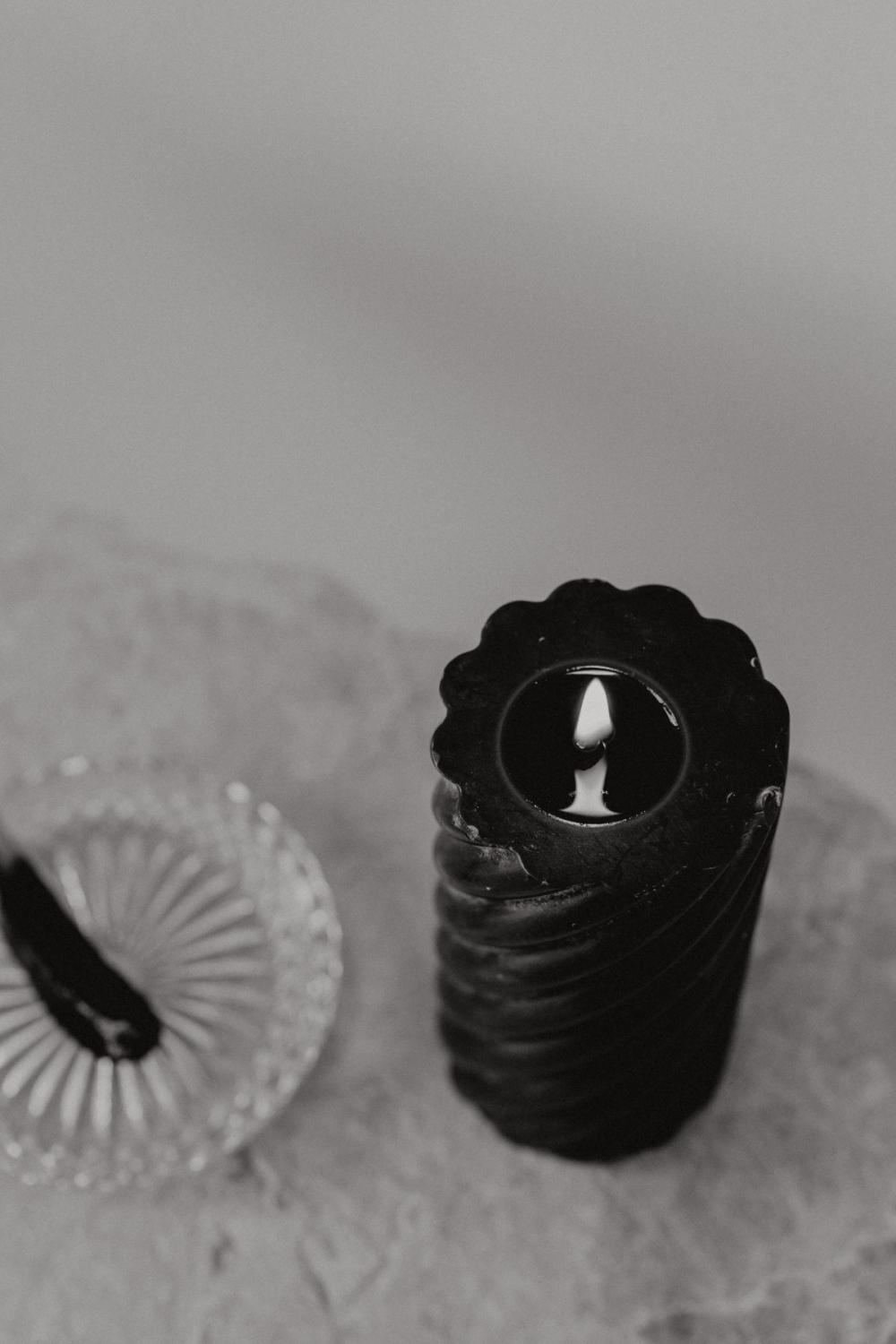 Black aesthetic - candle Black aesthetic - candle
