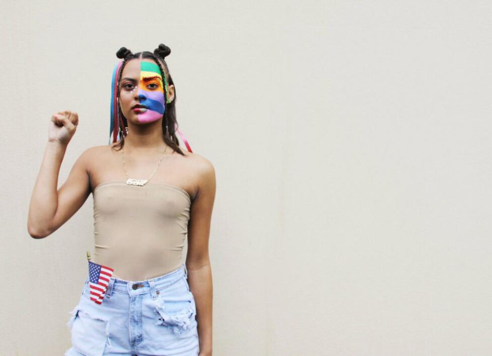 LGBTQ Person Pride No Cost Stock Image LGBTQ Person Pride No Cost Stock Image